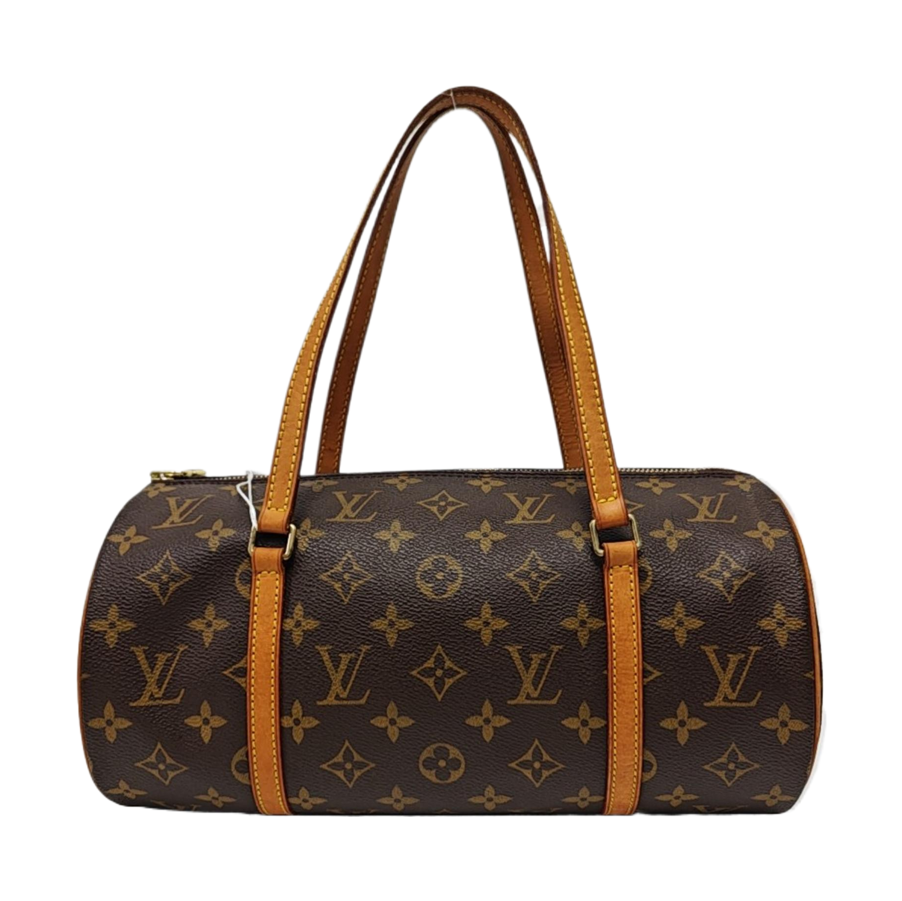 PAPILLON 30 Monogram Coated Canvas Brown