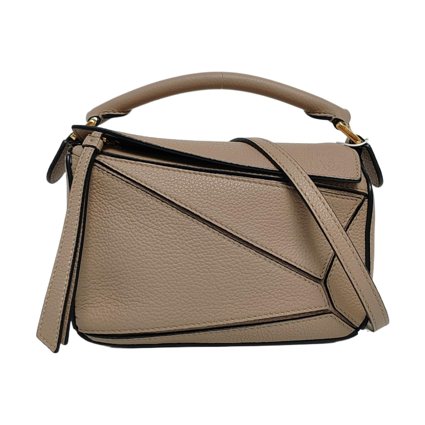Authenticated pre-owned  Puzzle Mini Calfskin Brown - Shoulder Bag at Looply
