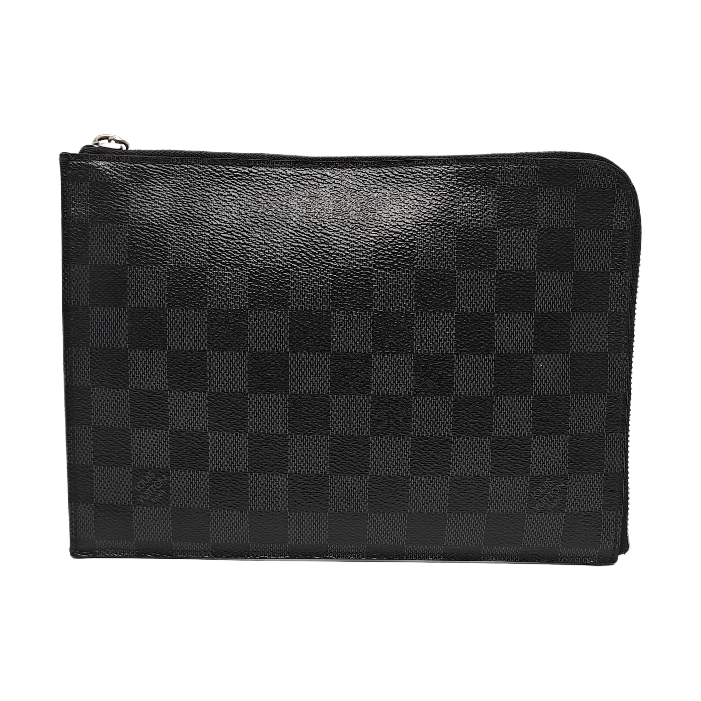 Pochette Jour PM Damier Graphite Coated Canvas Gray