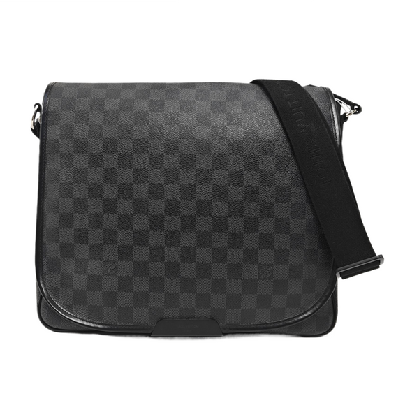 DANIEL Damier Graphite Coated Canvas Gray
