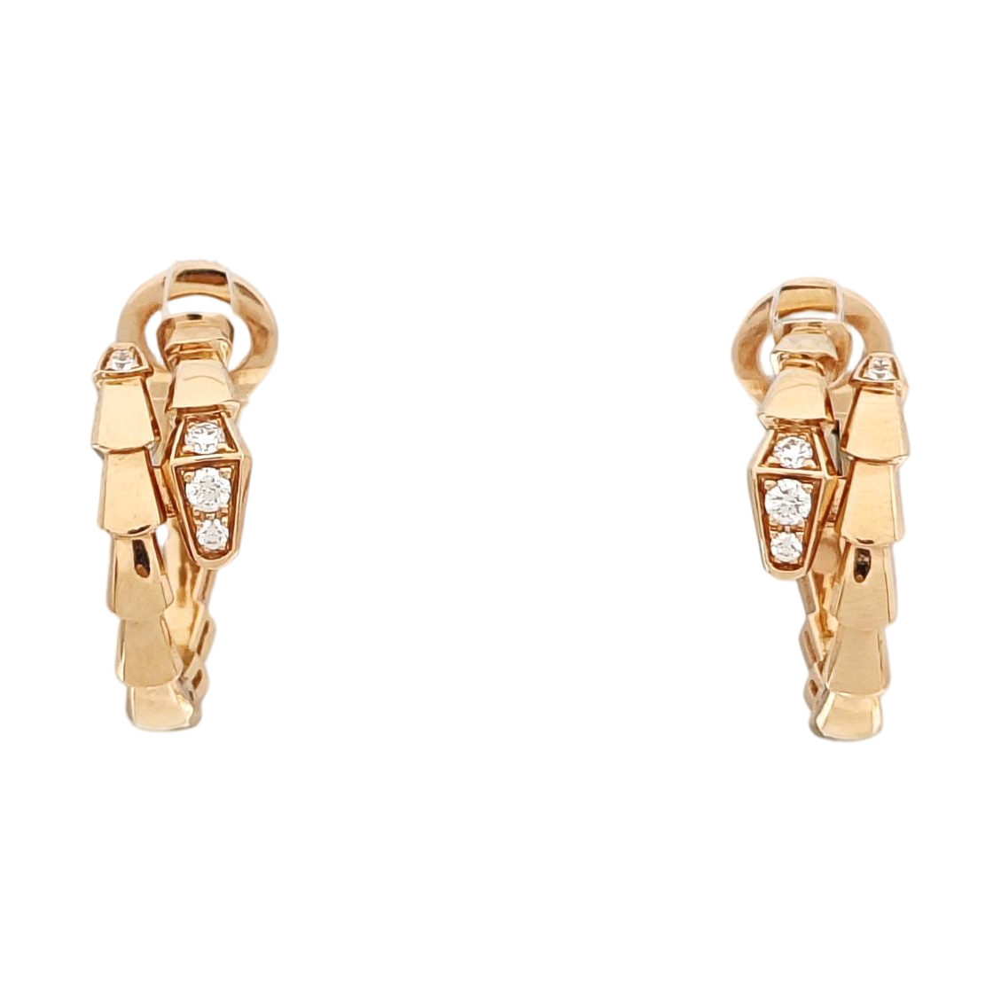 SERPENTI 18k Rose Gold Stud Earrings
