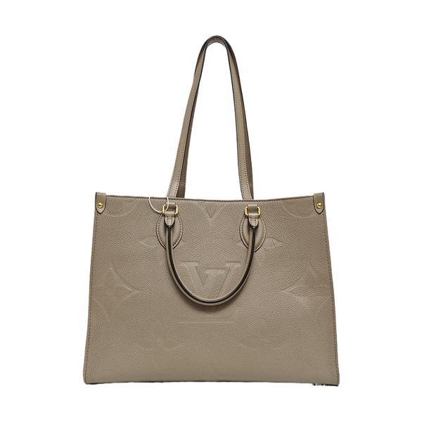 ONTHEGO MM Monogram Calfskin Gray