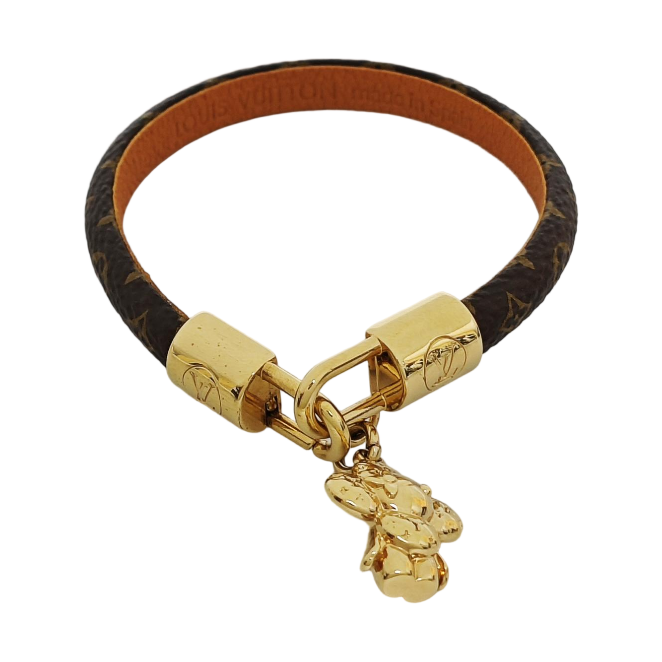 ALMA Coated Canvas Brown Bracelet