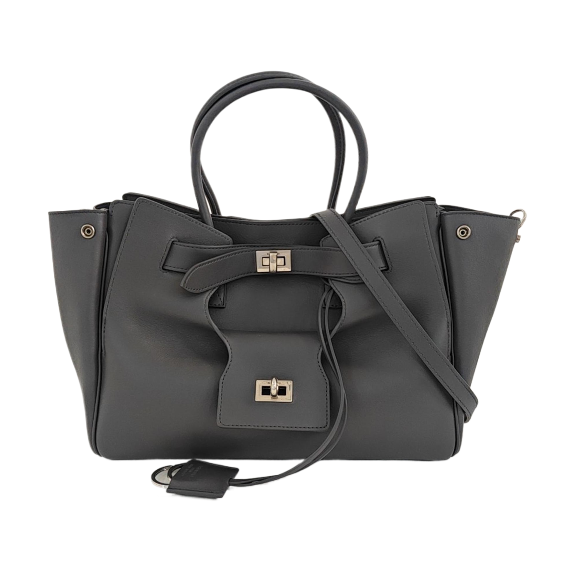 BEL AIR Small Calfskin Gray