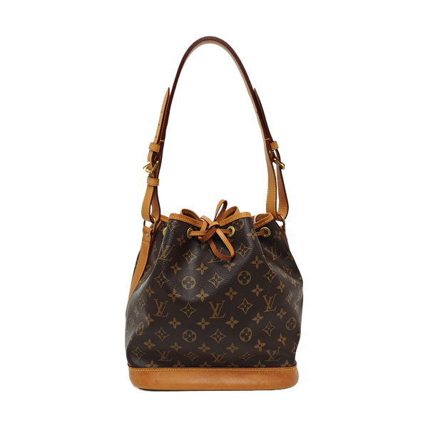NOÉ MM Monogram Coated Canvas Brown