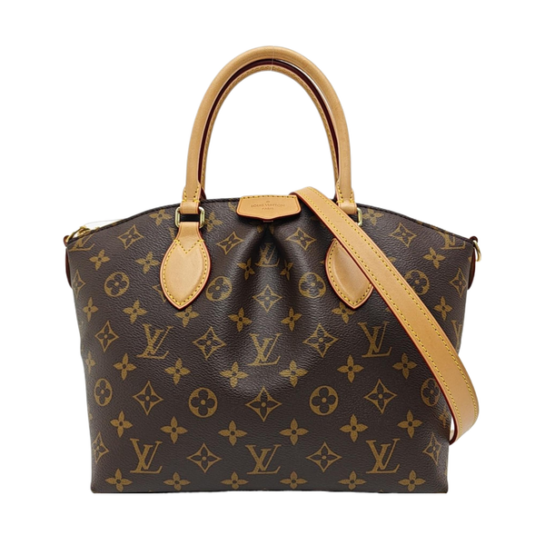 BOETIE PM Monogram Coated Canvas Brown