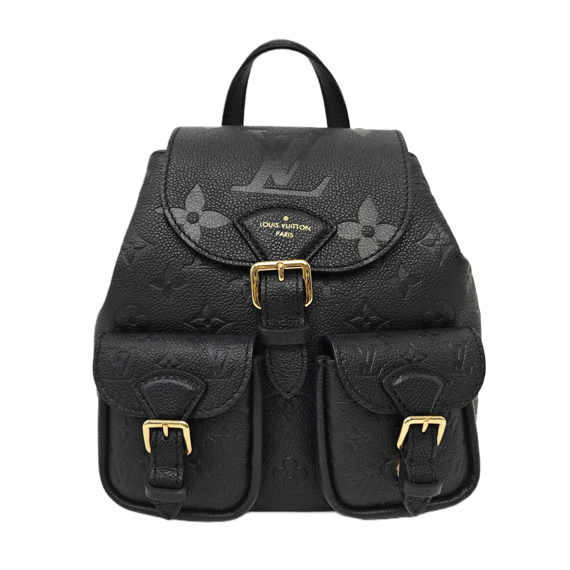 BACKUP Monogram Calfskin Black