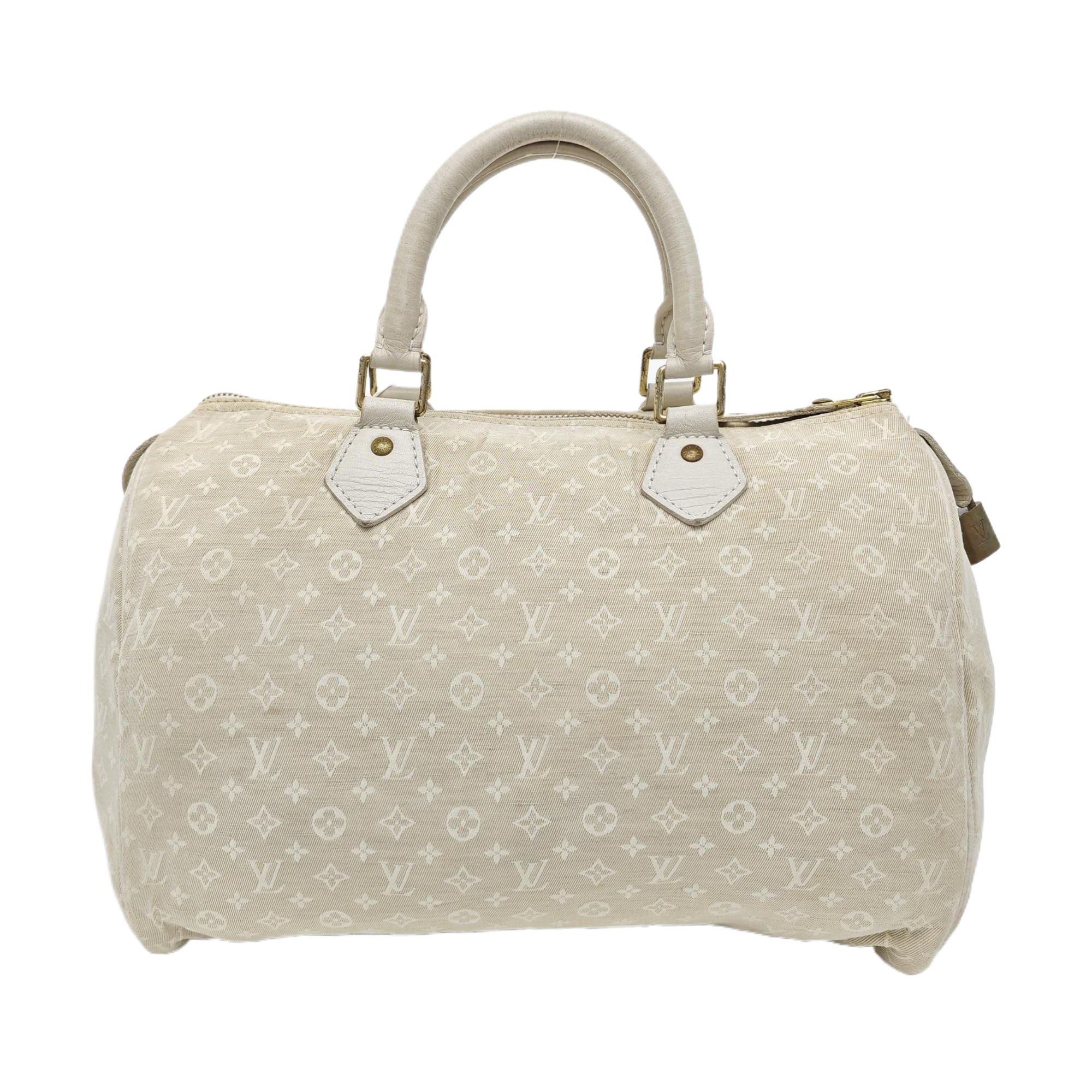 SPEEDY 30 Monogram Canvas Beige
