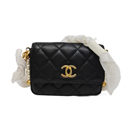 Quilted Calfskin Black