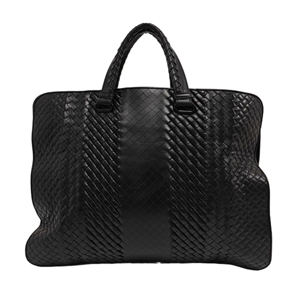 Calfskin Top Handle Bag Black