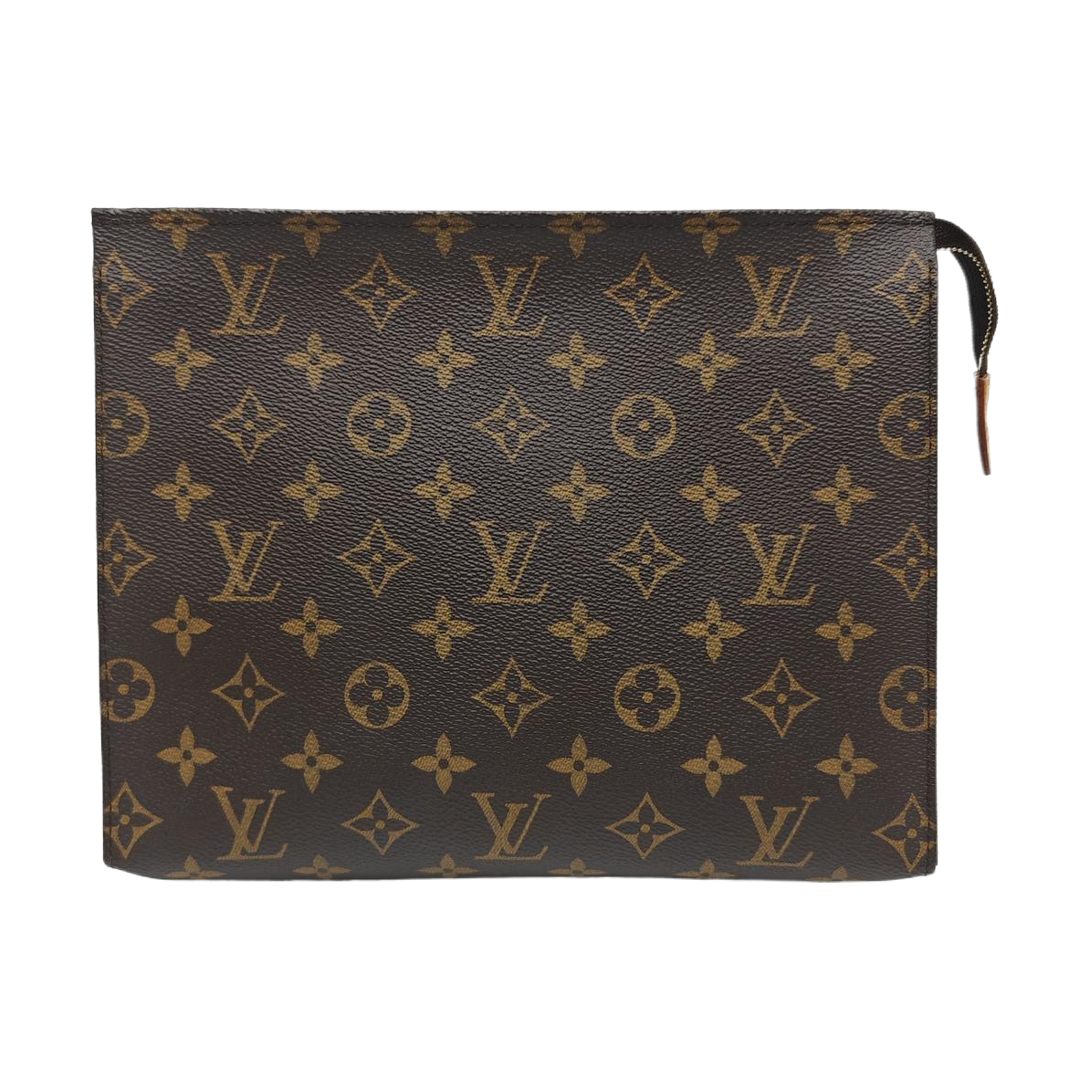 TOILET POCKET 26 Monogram Coated Canvas Brown