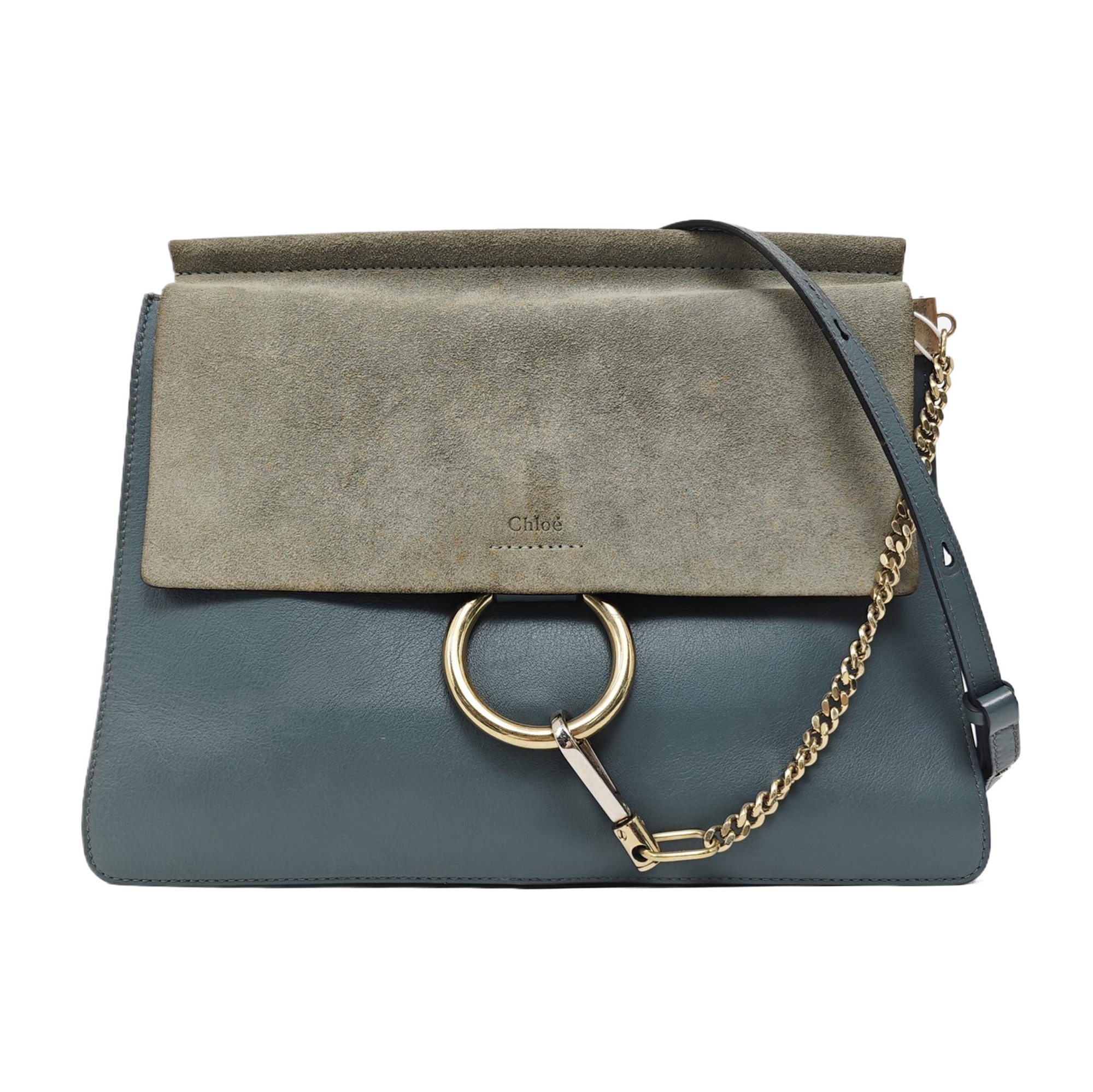 Faye Medium Calfskin Blue