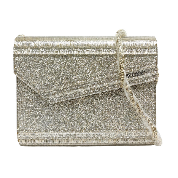 Special Material Shoulder Bag Beige