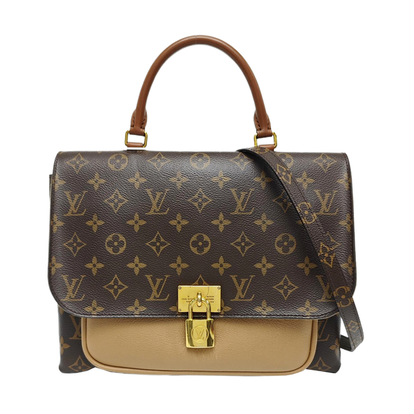 MARIGNAN Monogram Coated Canvas Brown