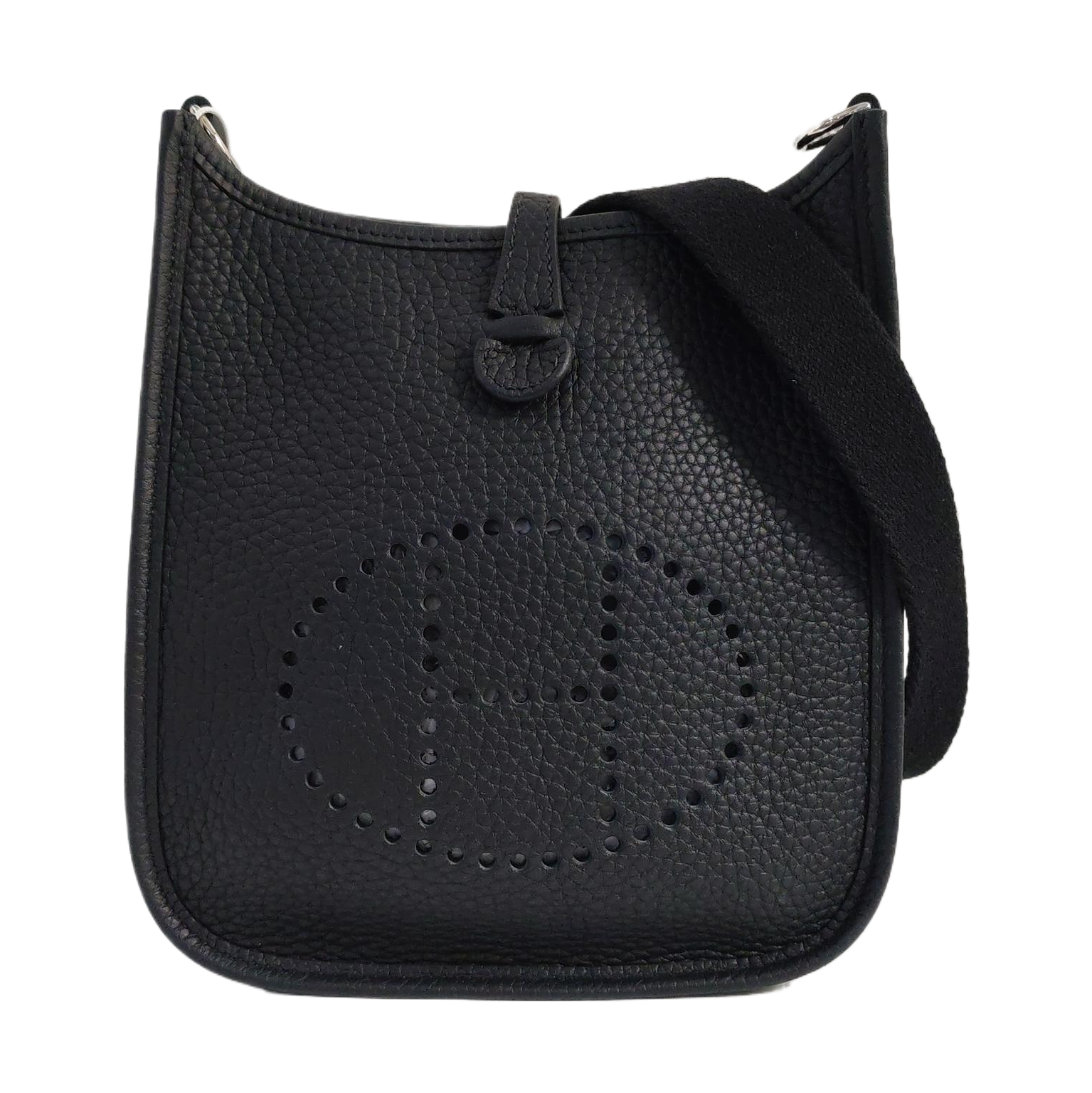 Authenticated pre-owned  Evelyne TPM Clemence Black - Shoulder Bag at Looply