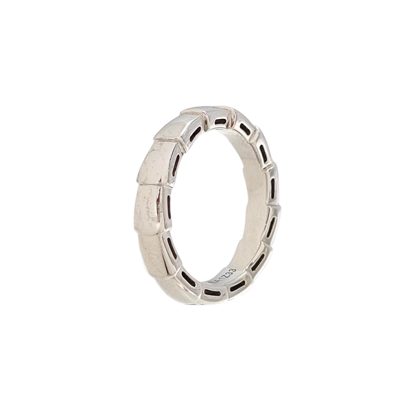 SERPENTI 18k White Gold Silver Ring EU 48