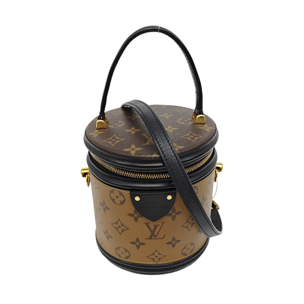 CANNES PM Monogram Coated Canvas Brown