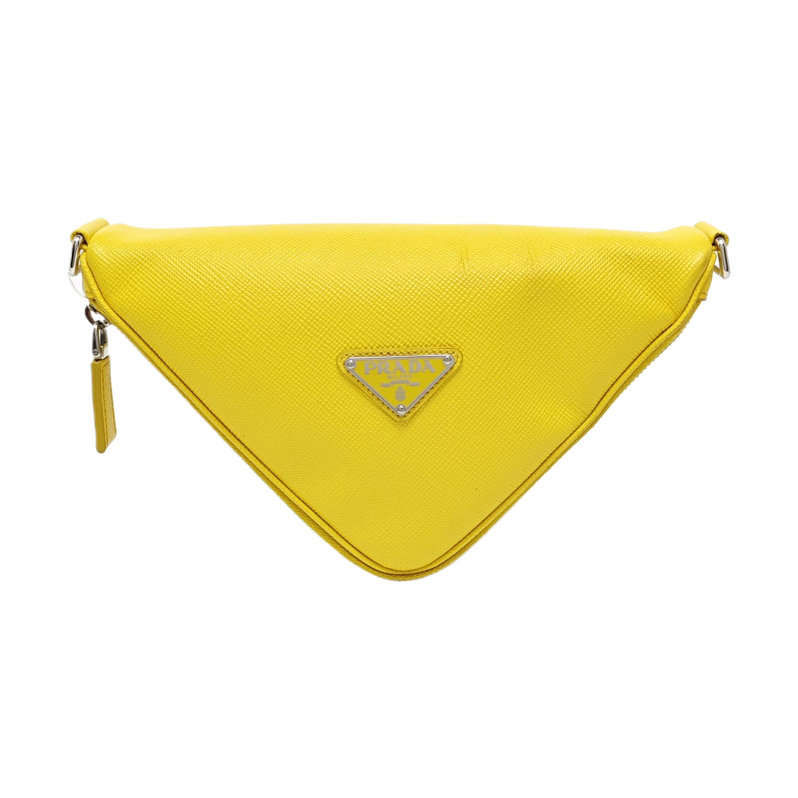 Calfskin Shoulder Bag Yellow