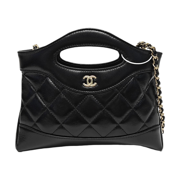 CHANEL 31 Quilted Lambskin Black