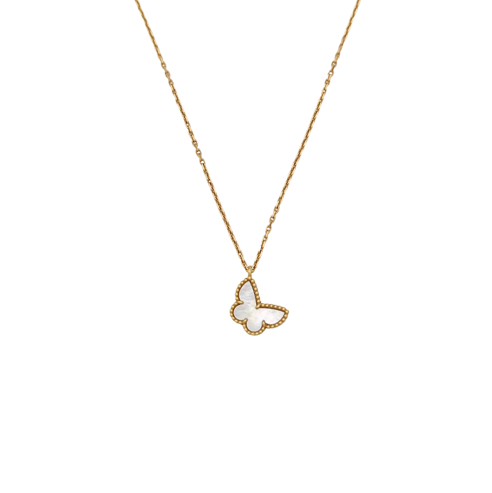 Sweet Alhambra 18k Gold Necklace