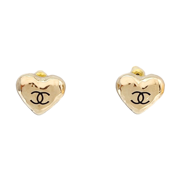 Metal Gold Stud Earrings