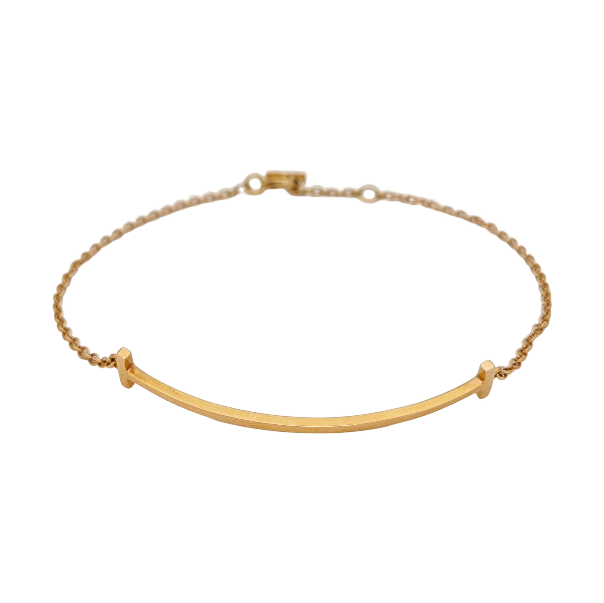 Tiffany T 18k Rose Gold Bracelet