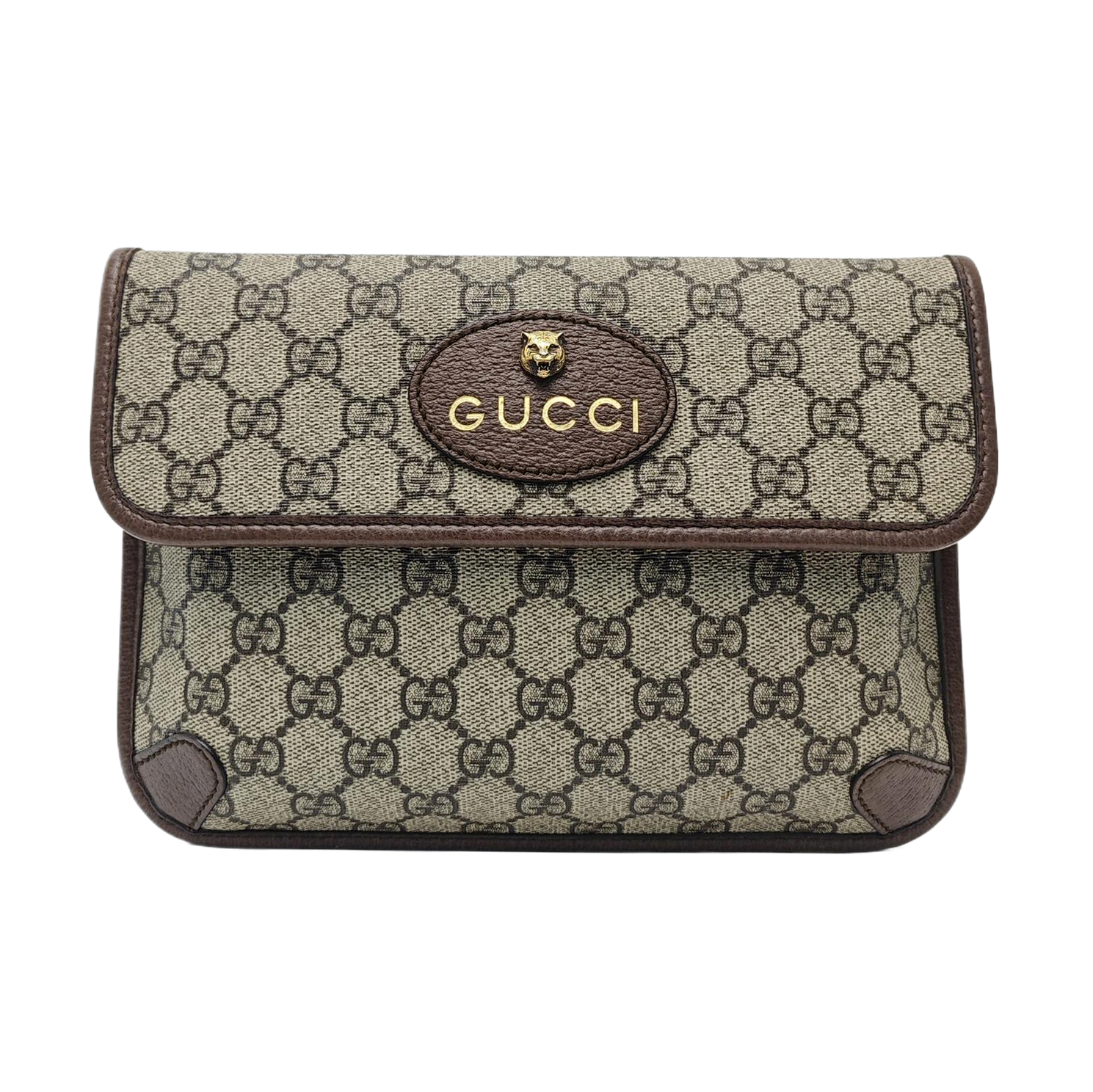 Neo Vintage Monogram Coated Canvas Beige