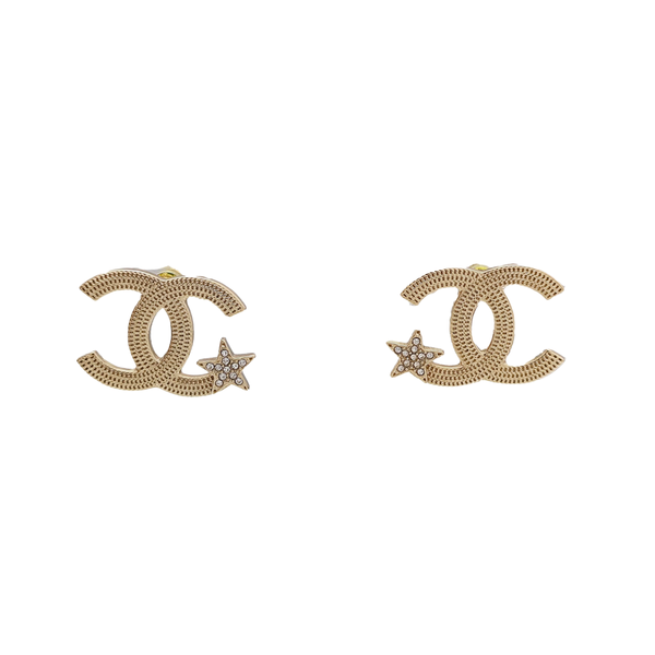 Metal Gold Stud Earrings