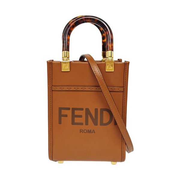 Sunshine Mini Calfskin Brown