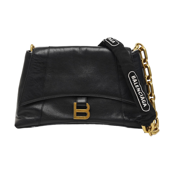 Downtown Small Calfskin Black