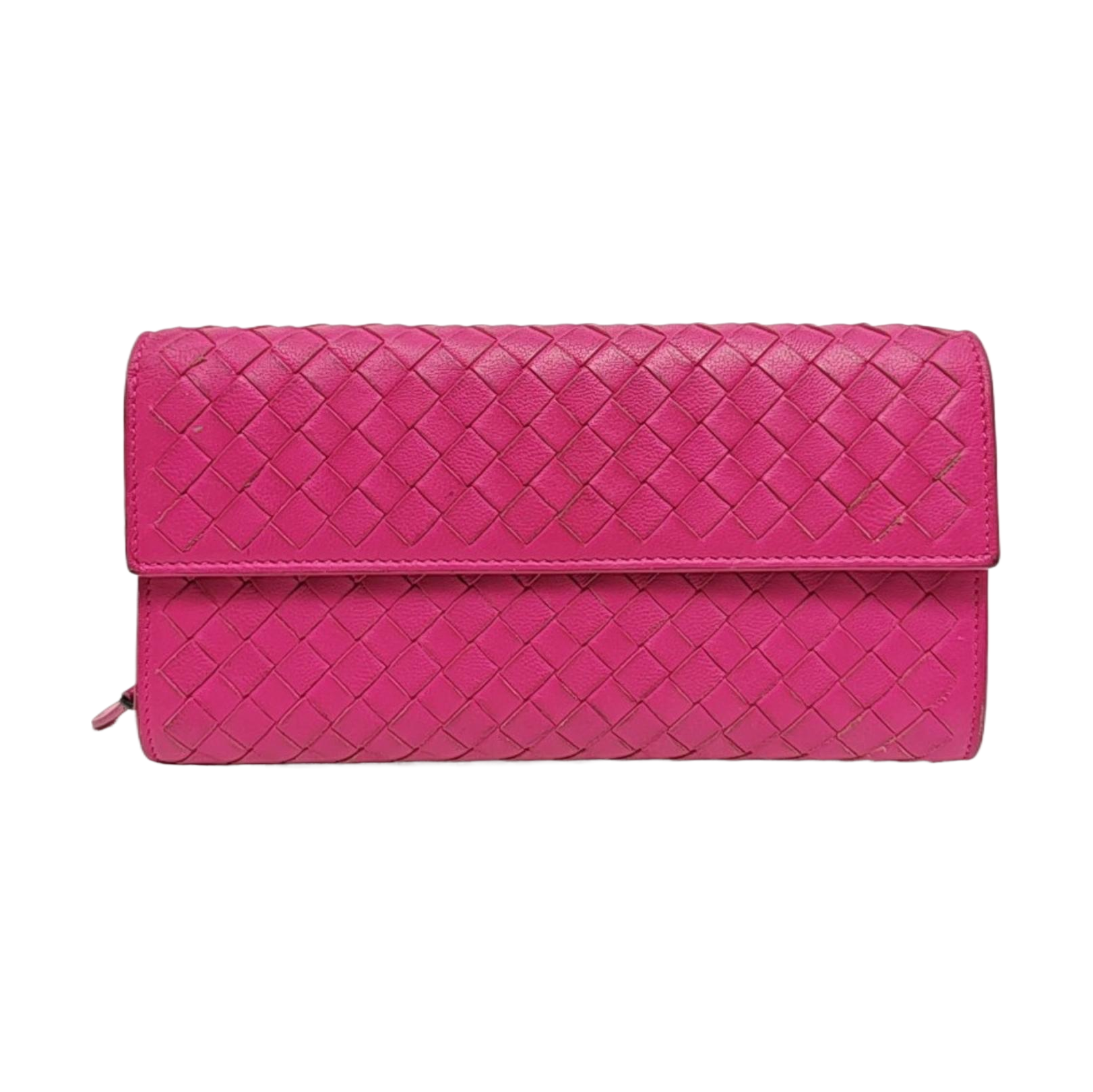Lambskin Wallet Red