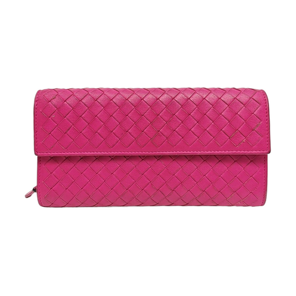 Lambskin Wallet Red