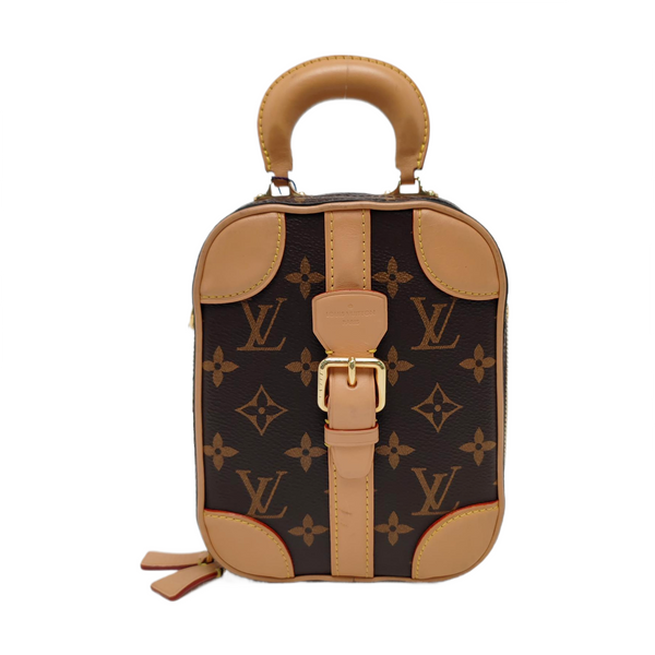 VALISETTE Monogram Coated Canvas Brown