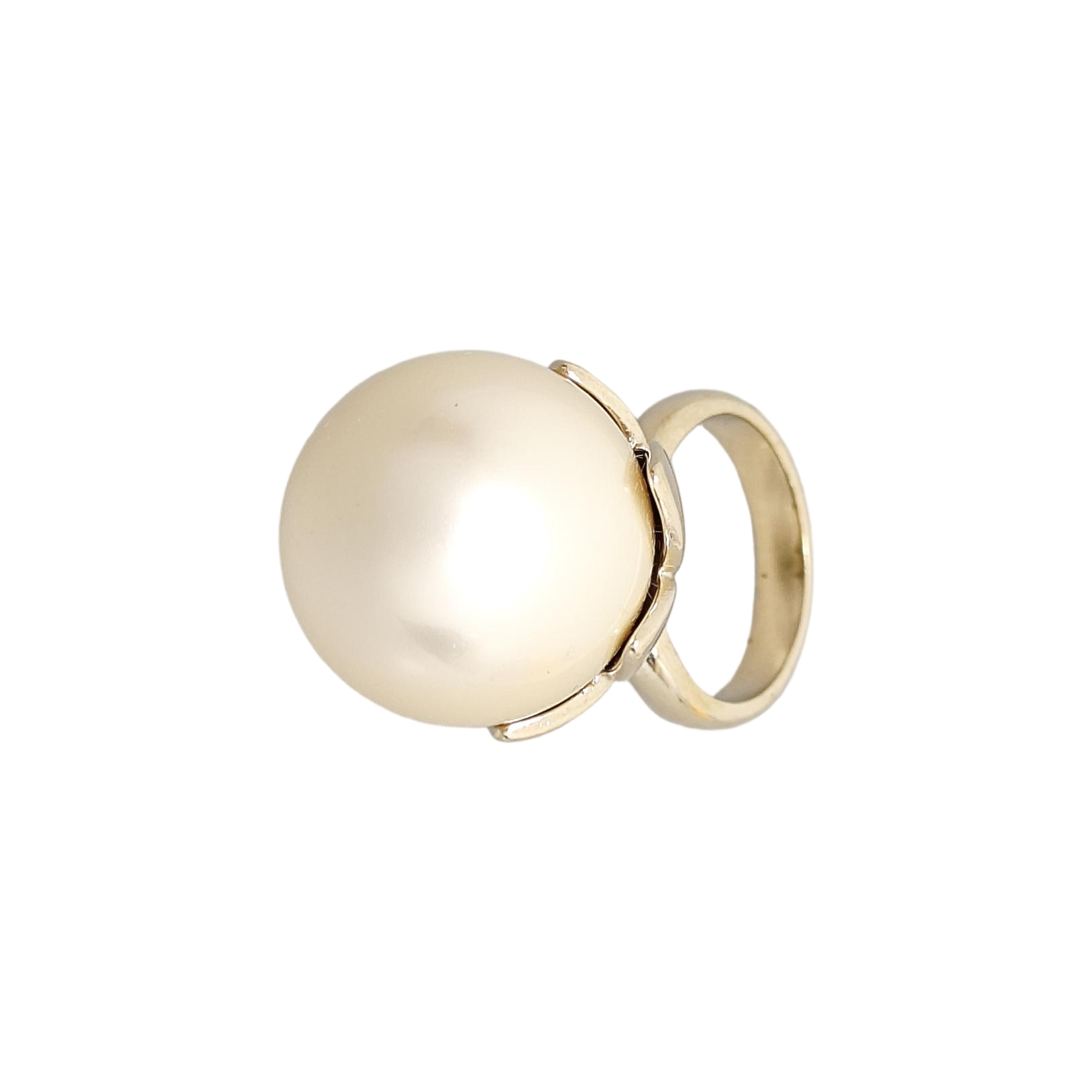 Metal Gold Ring EU 51
