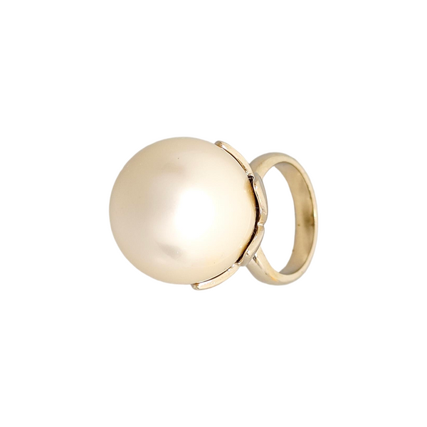 Metal Gold Ring EU 51