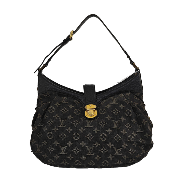 SOLAR Monogram Denim Black