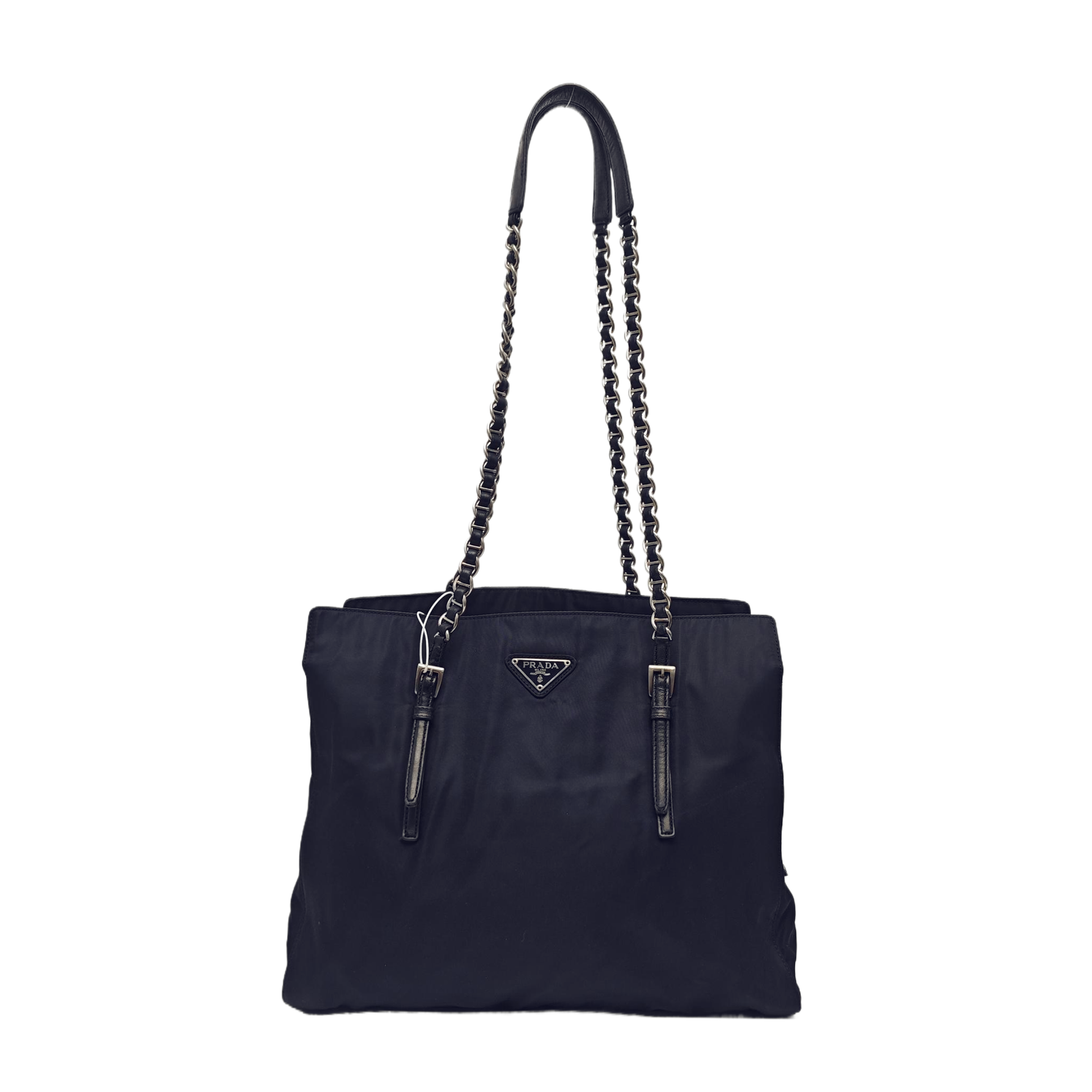 Nylon Tote Bag Blue
