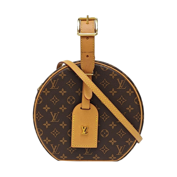 BOITE CHAPEAU PM Monogram Coated Canvas Brown