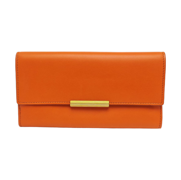 Calfskin Wallet Yellow