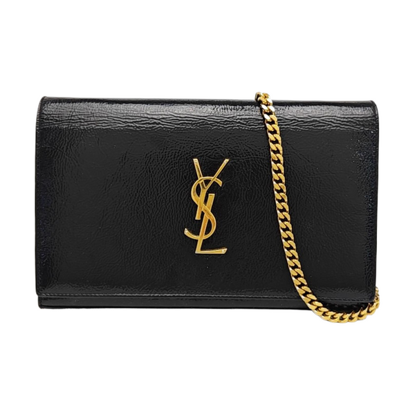 MONOGRAM Medium Calfskin Black