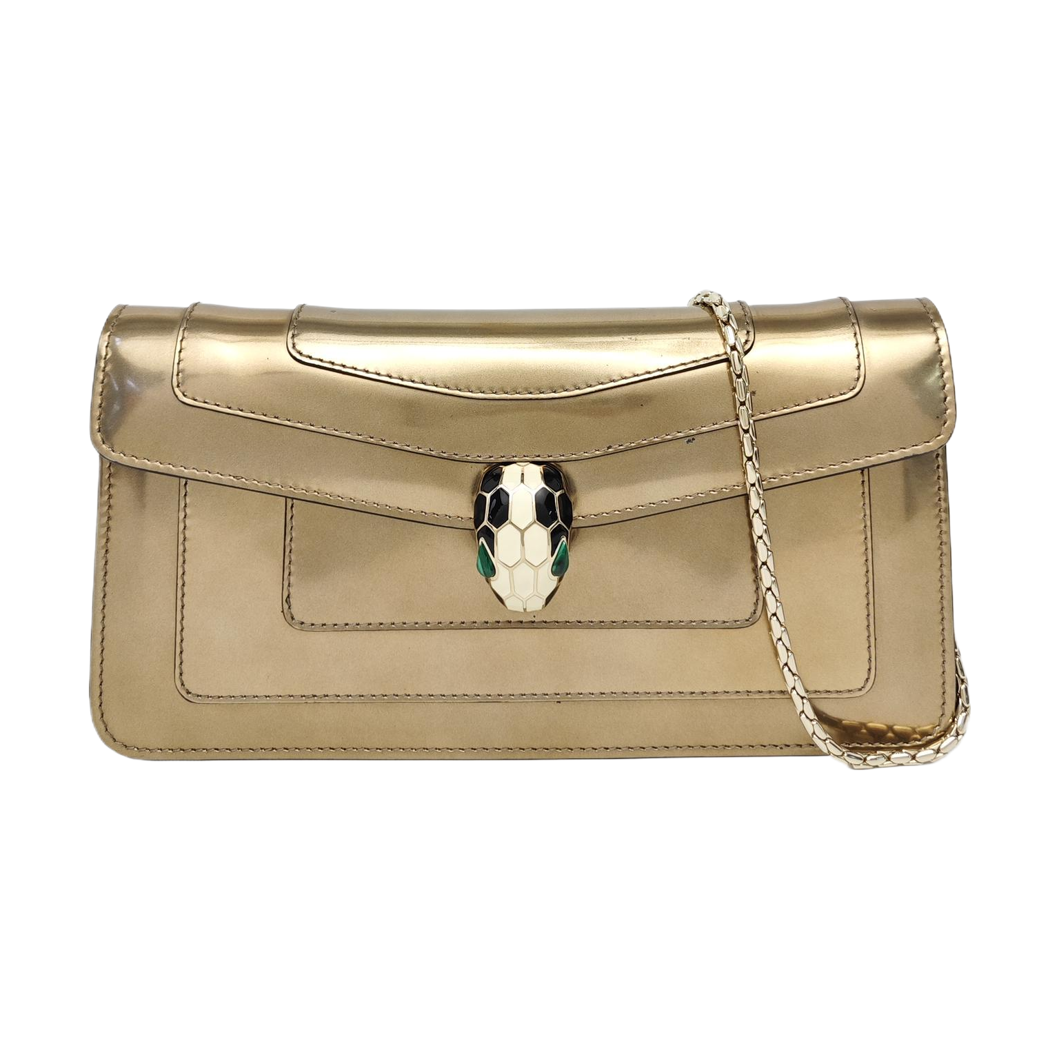 SERPENTI FOREVER Quilted Calfskin Beige