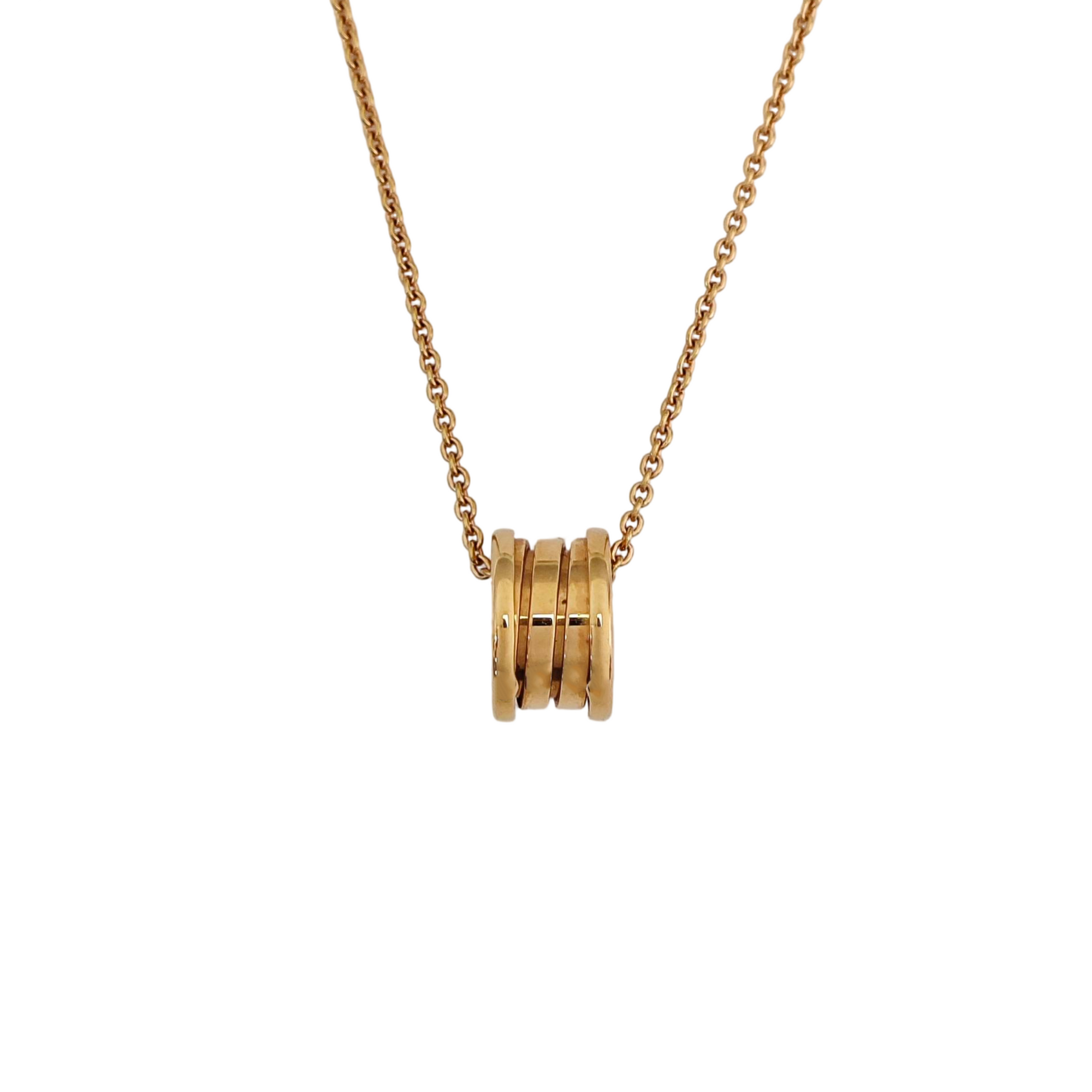 B.ZERO1 18k Rose Gold Necklace