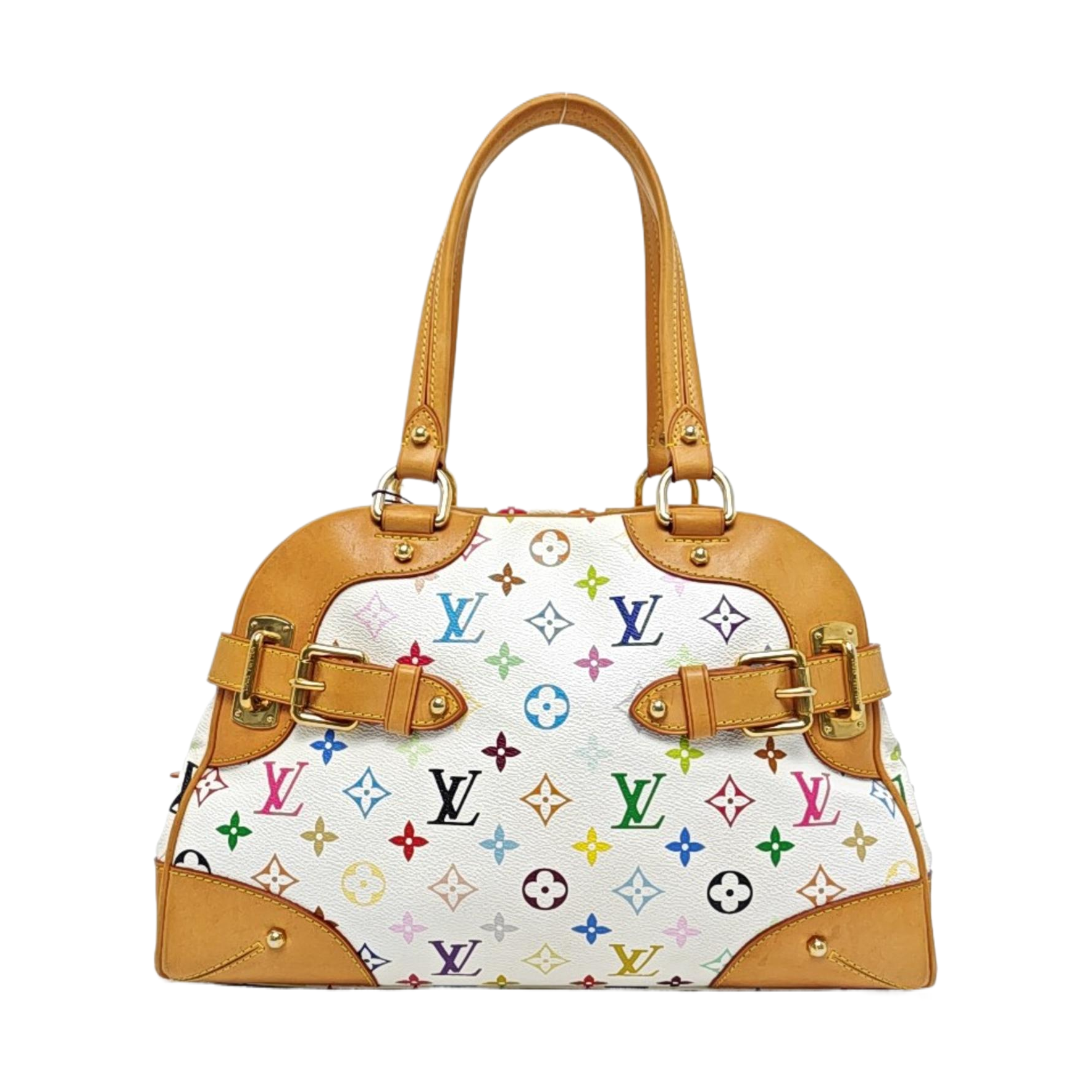 LV × TM CLAUDIA Monogram Coated Canvas White