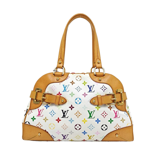 LV × TM CLAUDIA Monogram Coated Canvas White