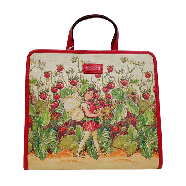 Children’s GG Bucket Coated Canvas Multicolor