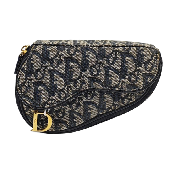 Saddle Mini Oblique Fabric Blue