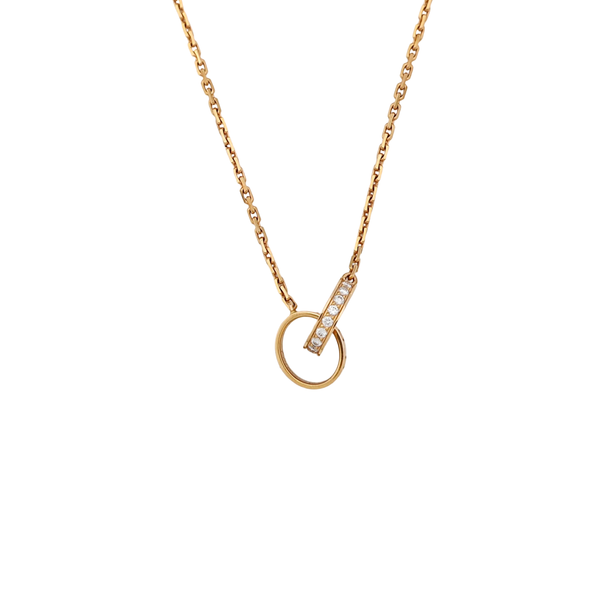 LOVE 18k Rose Gold Necklace