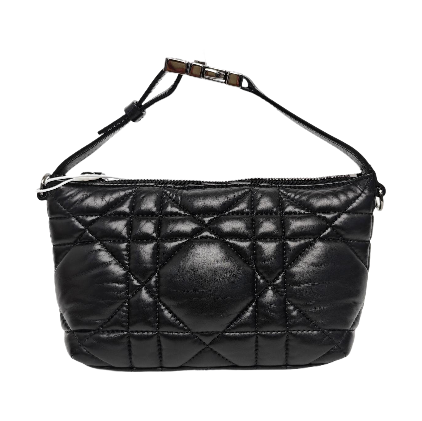 Diortravel Nomad Small Cannage Calfskin Black