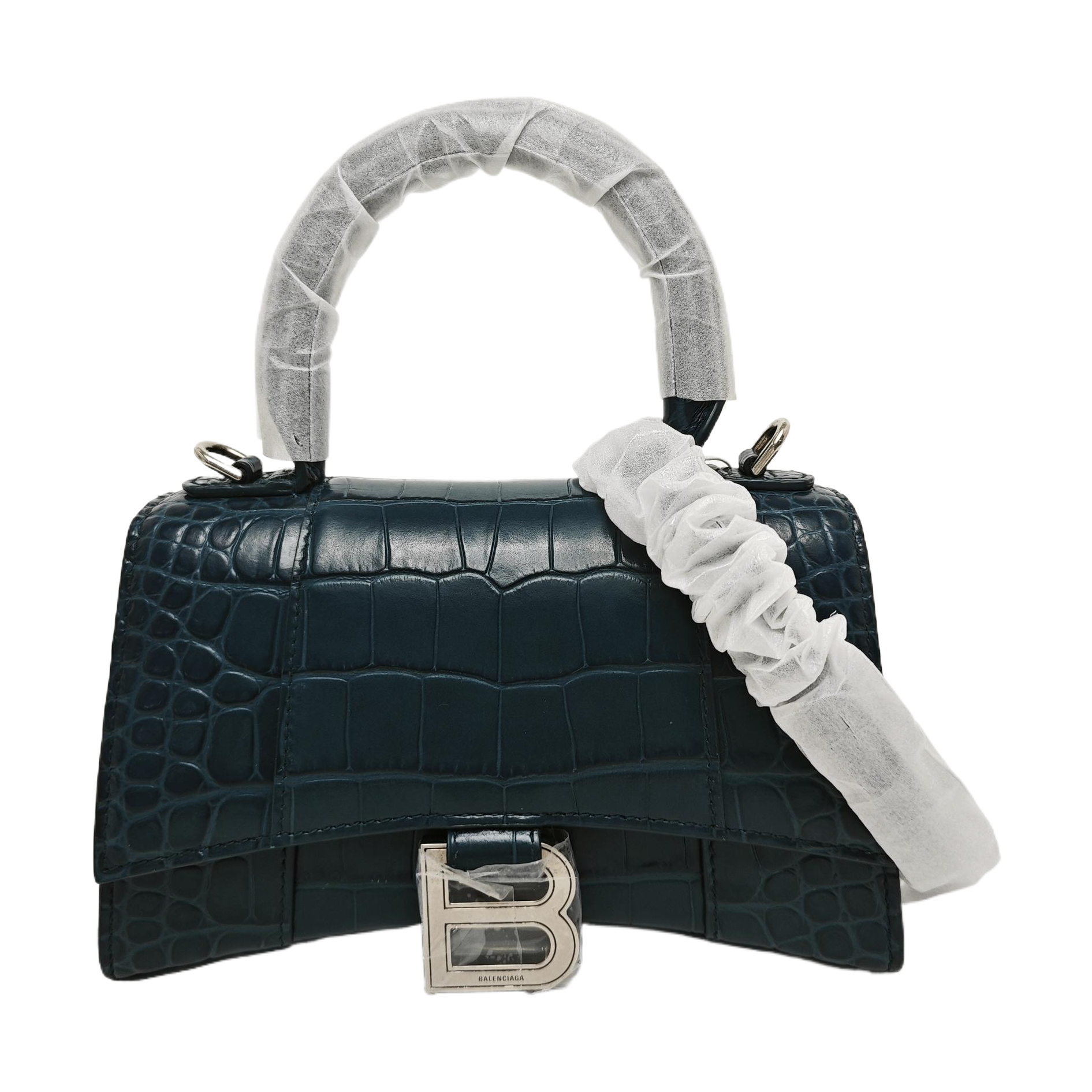 Hourglass XS Calfskin Blue