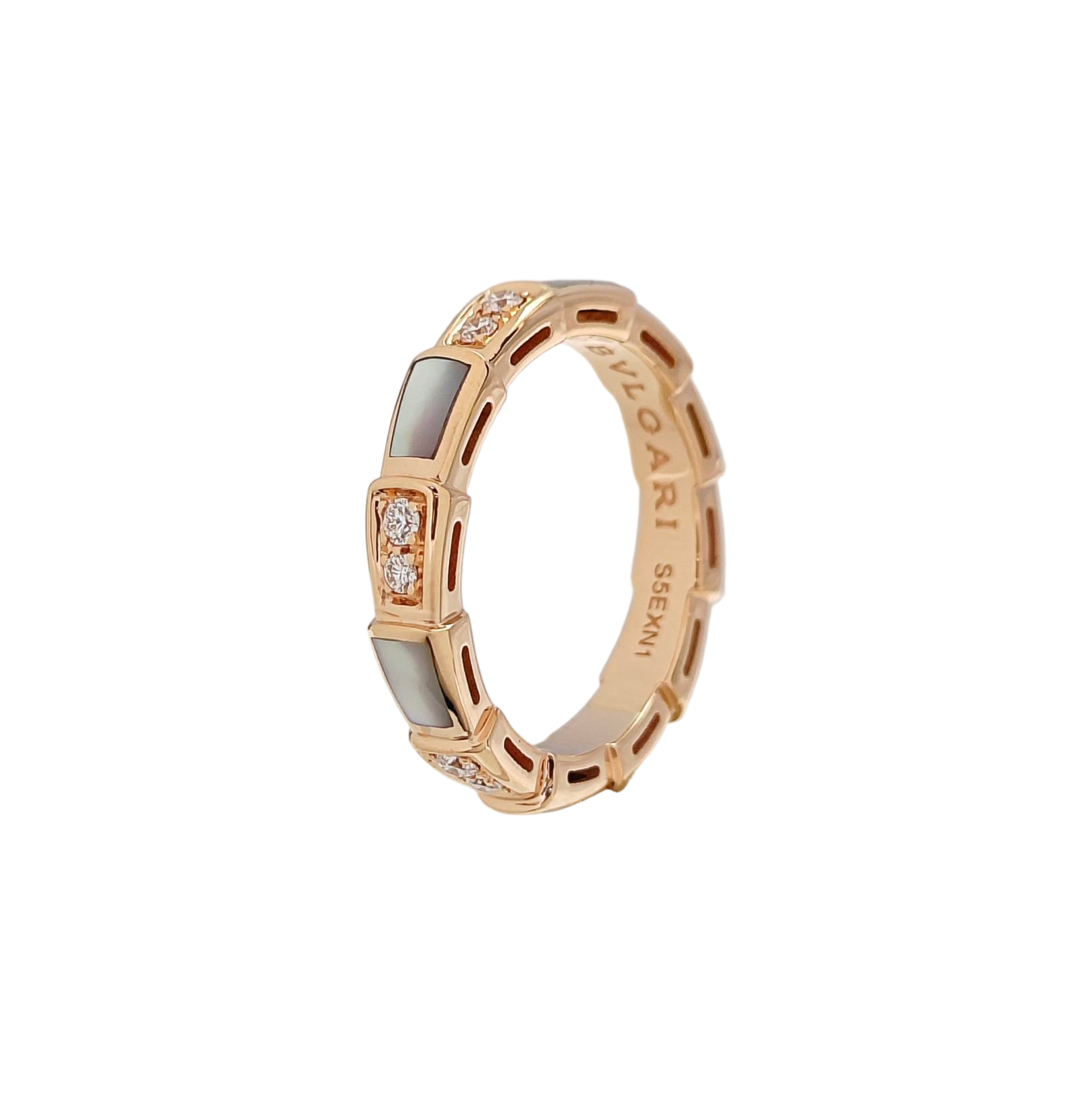 SERPENTI 18k Rose Gold Ring EU 50